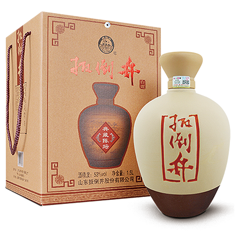 扳倒井 典藏陈坛 53度 1500ml*2坛 浓香型高清大图