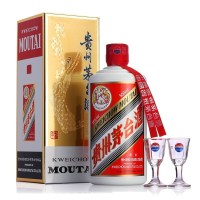 茅台(MOUTAI)飞天(2018年) 53度 500ml*6瓶 整箱装 酱香型白酒