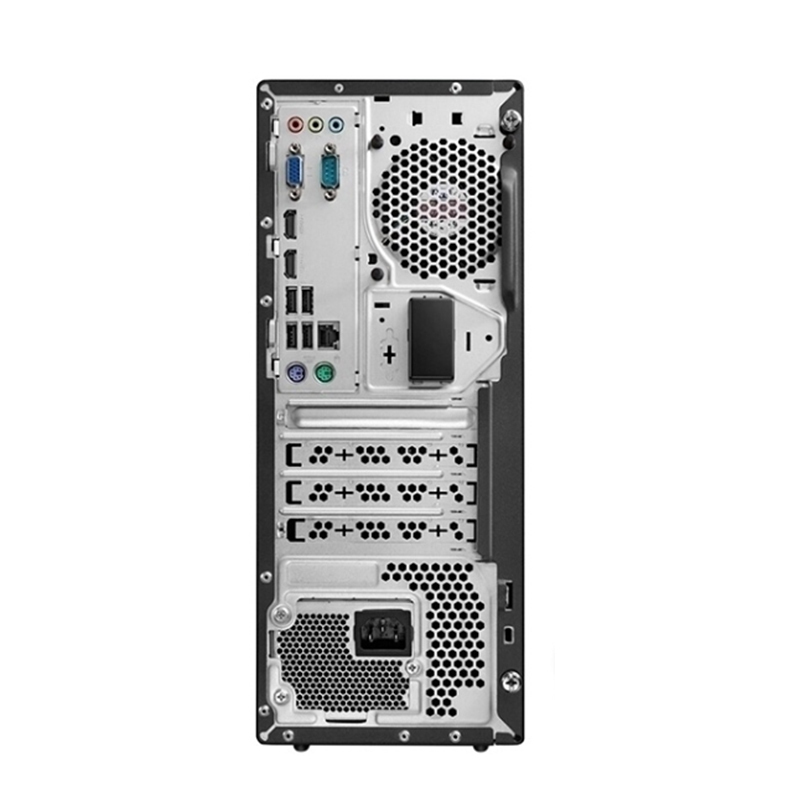 联想(ThinkCentre)E76 商用台式机电脑单主机 定制(i3-9100 8GB 1TB+128GB Win10 无光驱)