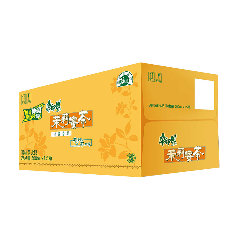 康师傅茉莉蜜茶500ml*15瓶茉莉茶饮料清香浪漫瓶装整箱