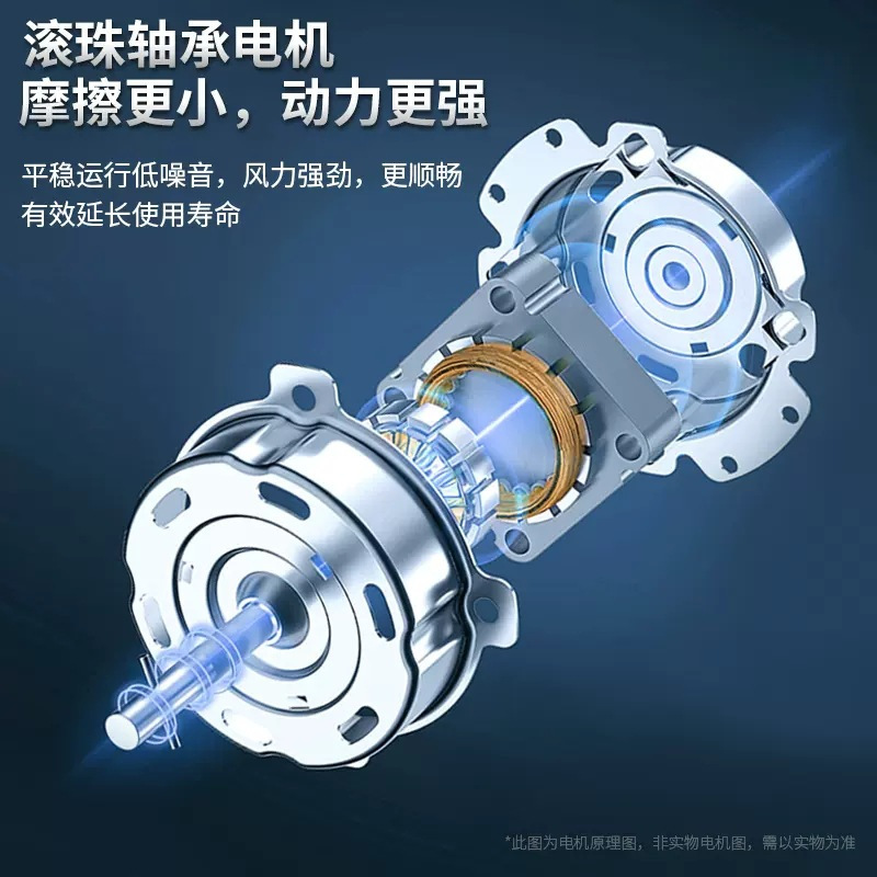 志高工业风扇强力趴地扇大功率台式电扇落地家用大风力爬地扇- 14寸趴地扇【升级铜线强风力密网五年质保】-