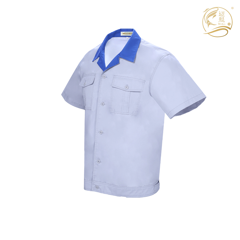 短袖工作服T-006高清大图
