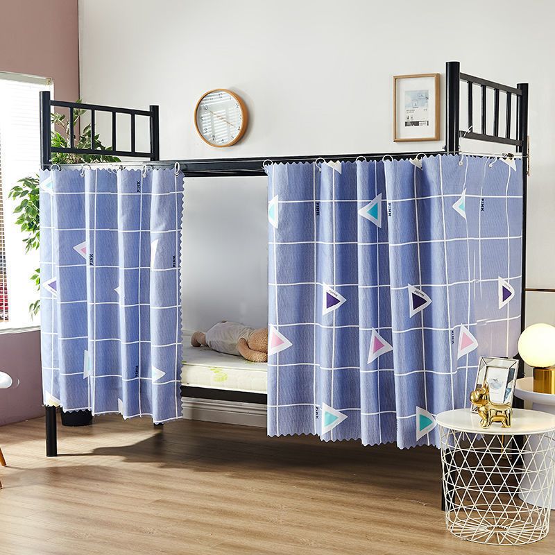 学生宿舍遮光布男生上下床床帘寝室下铺女床围ins风公主床幔围帘