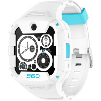 360 电话手表X1 Pro W606 运动快充版 九重定位 4G智能语音视频360安全保护防水送送儿童水杯+24色彩色