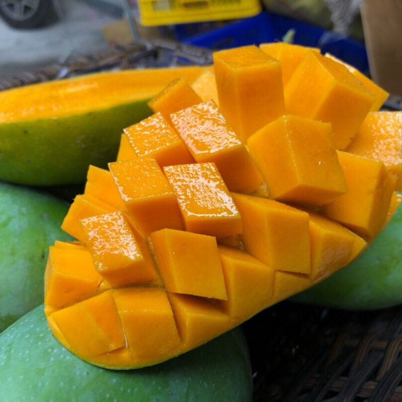 广西芒果大青芒10斤新鲜青芒大金煌芒特大芒果水果非小台芒甜心芒三天