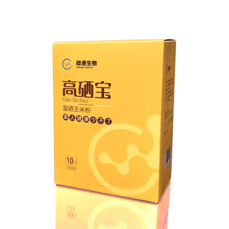 健康早餐粉 低脂 无糖 无添加 补硒 高硒宝富硒玉米粉200g/盒