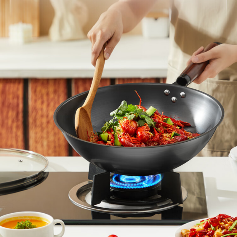 美的 32cm铁锅炒锅 炊具MP-CT32A11