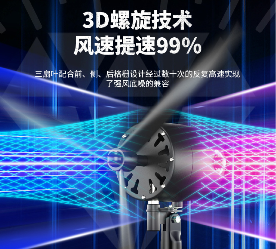 钻石牌工业电风扇大功率650壁挂‖铜电机〈黑铝扇叶〉高清大图