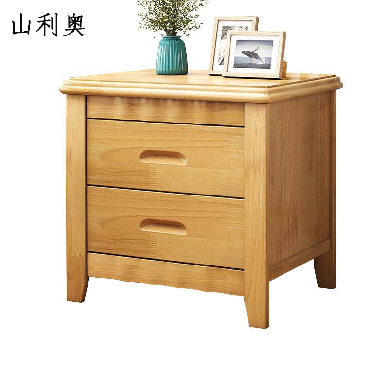 山利奥 床头柜 榉木 1台高清大图