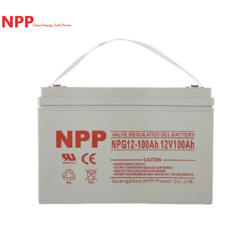 NPP阀控式铅酸蓄电池NPG12-100Ah 小壳(含配件)