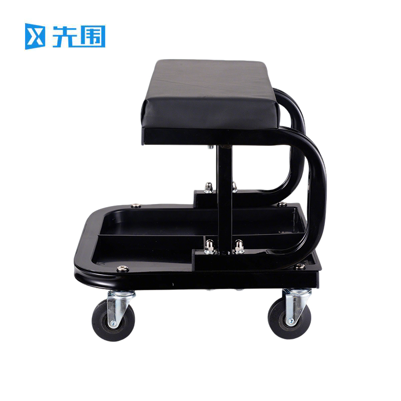 先围 汽修凳 350*360*350mm黑色横档 个高清大图