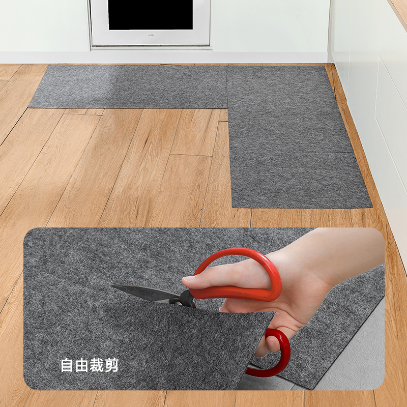 (免洗一次性，6片装)厨房浴室垫防滑脚垫家用淋浴房洗澡防摔地垫卫生间卫浴垫水池防滑垫高清大图