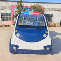 龙云天盾三排8座巡逻车皮卡四轮观光车带斗物业保安巡查车拉货搬运车景区校园巡视转运车摆渡电瓶载货