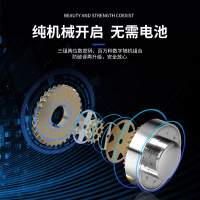 华力达 机械锁保险柜家用小型迷你家庭保险箱