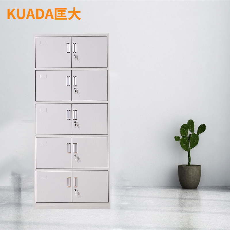 匡大 文件柜铁皮柜办公资料档案柜通体五节柜高清大图
