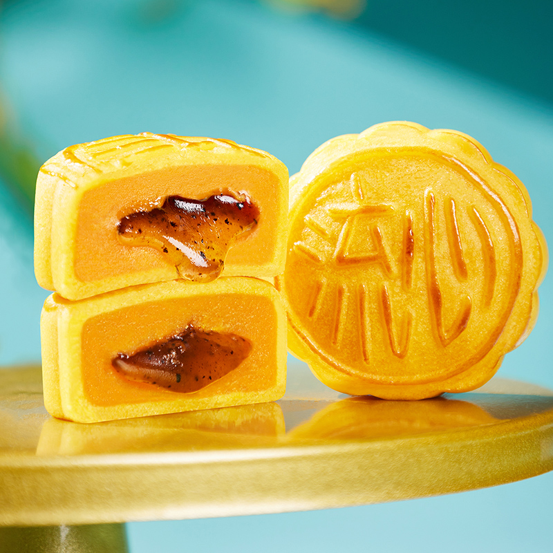 鲜品屋-645g鲜品果香月饼礼盒中秋礼盒高清大图