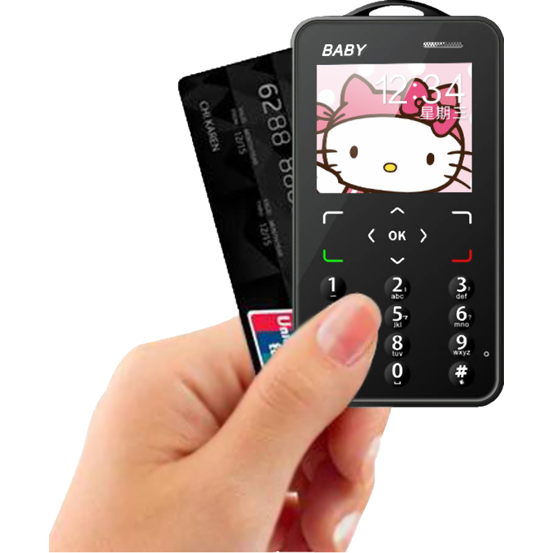 创星atmanv3移动单卡版正品超薄卡片手机超小可爱迷你学生戒网儿童