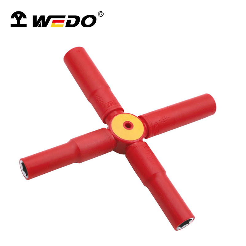 WEDO维度 WEDO813101 1/2注塑双色四用套筒扳手 13,14,17,19mm 单位:把高清大图