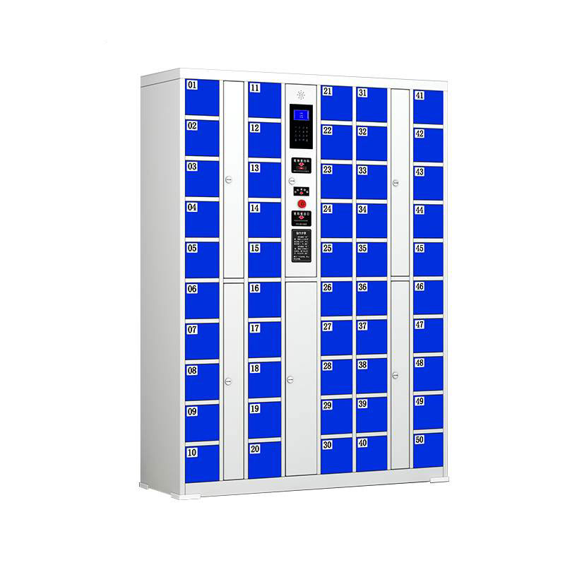 友鑫邦 红外条码手机寄存柜 50门1265*300*1800mm 台高清大图