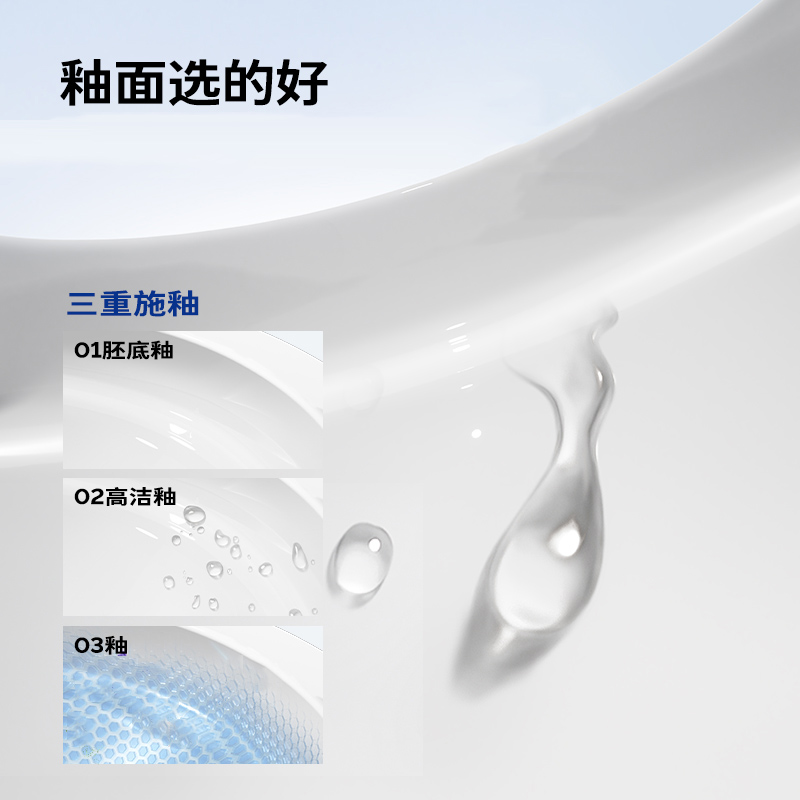 九牧（JOMOO） 大冲力马桶缓降抽水坐便器虹吸家用卫生间陶瓷座便器11322高清大图