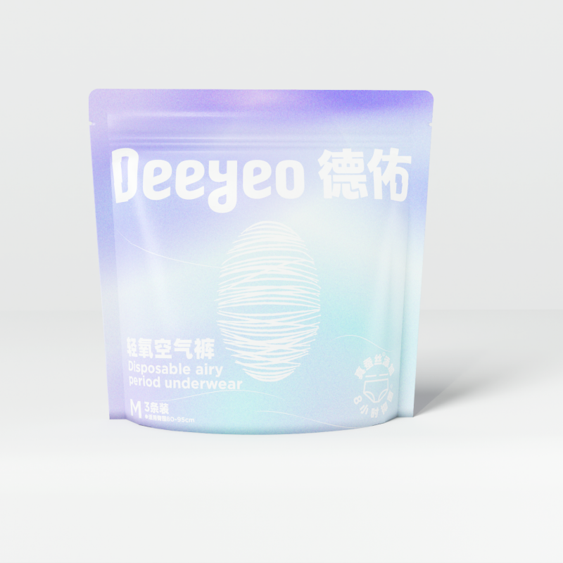 德佑轻氧空气裤丝滑亲肤空气女性奢柔轻盈卫生裤 轻氧空气裤