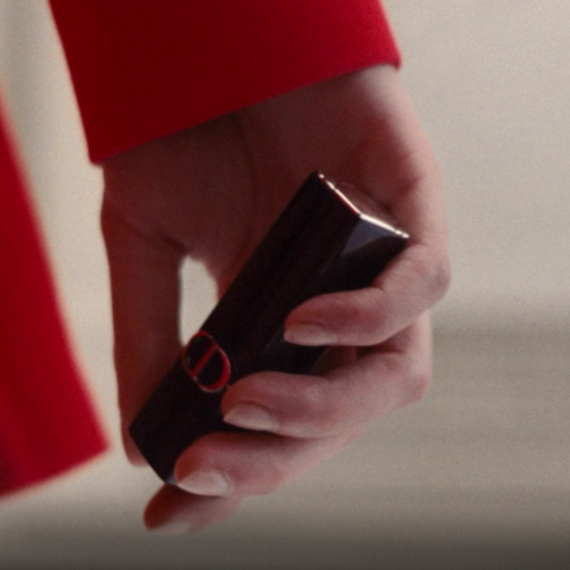 迪奥Dior 03烈艳蓝金唇膏 3.5g(丝绒#772 干枯玫瑰)高清大图