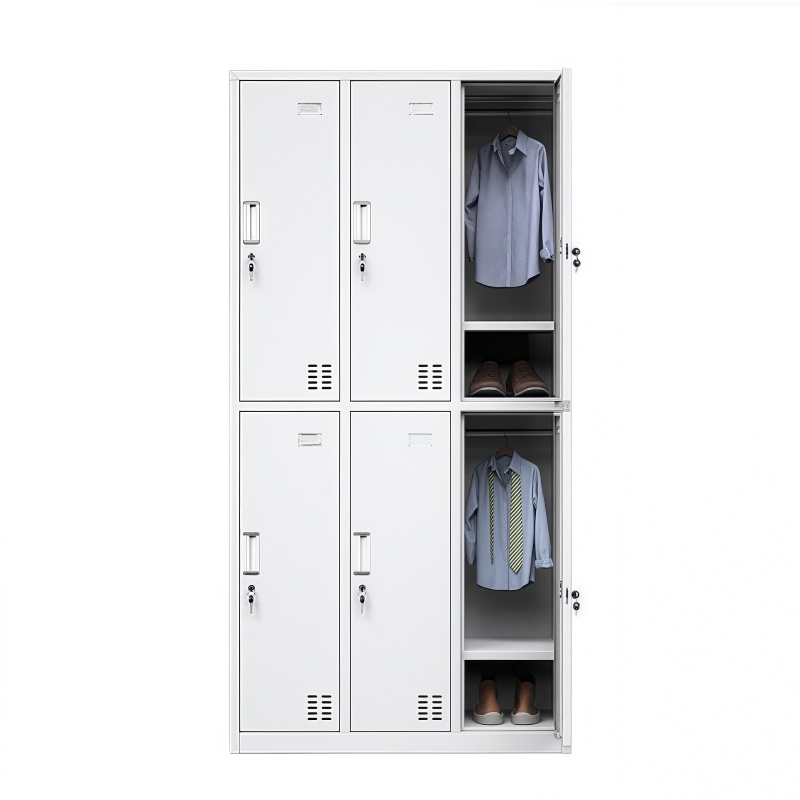 义尊 员工衣柜 六门 台高清大图