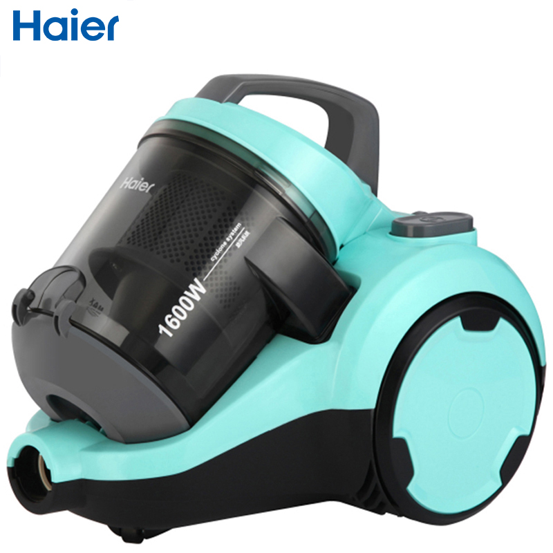 海尔Haier) 吸尘器 ZWBJ1600-3412 七重过滤 1600W可视尘桶干式吸尘16米操作直径 家用卧式吸尘器