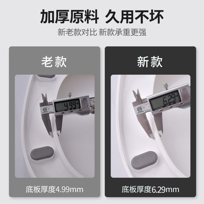 亲卫缓降马桶盖通用坐便器盖子V型家用加厚U型盖板厕所马桶圈老式座圈配件