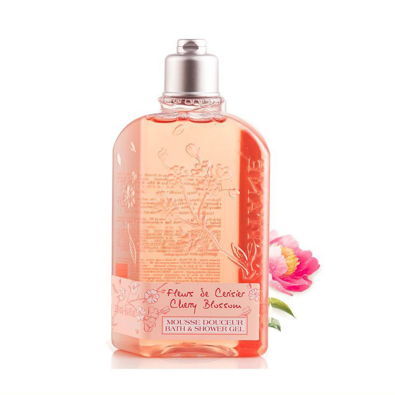 L’OCCITANE 欧舒丹 甜蜜樱花沐浴啫喱 250毫升[到期时间2024-07-23]
