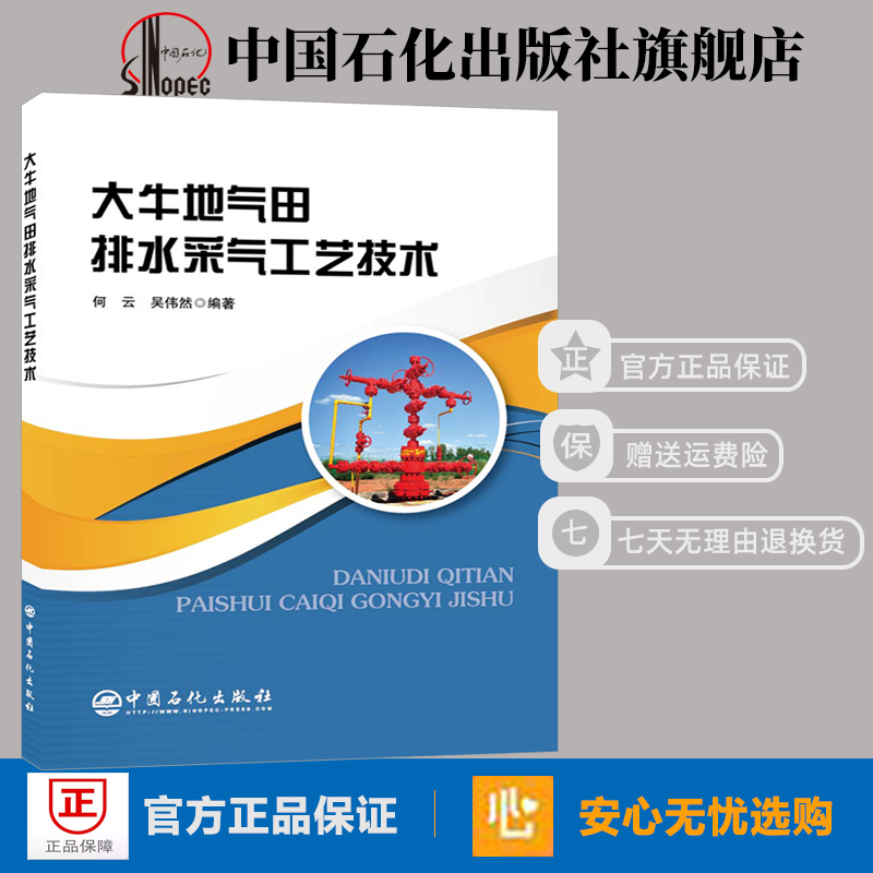 [正版]大牛地气田排水采气工艺技术 致密地层 排水采气 9787511452573 中国石化出版社高清大图