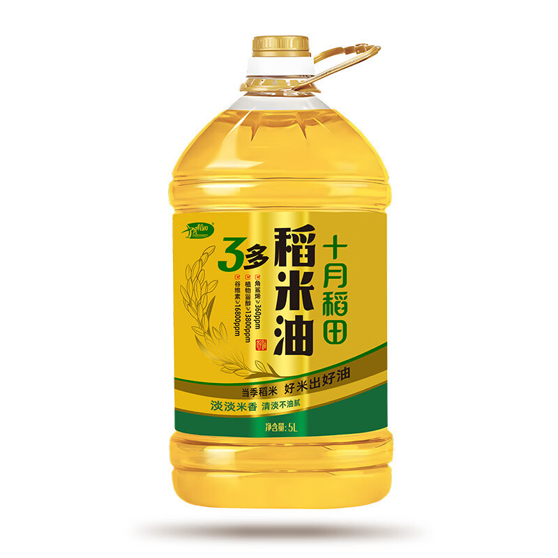 十月稻田(SHIYUEDAOTIAN) 3多稻米油5L HC