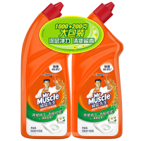 威猛先生(Mr Muscle) 柠檬草香 (500g+100g)*4 洁厕液洁厕灵 深层净力 单套价格