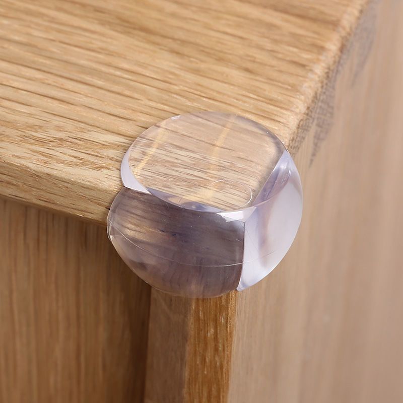 儿童防撞角加厚透明防碰包角玻璃茶几保护套宝宝安全双面胶护角垫|防撞角[透明4个]