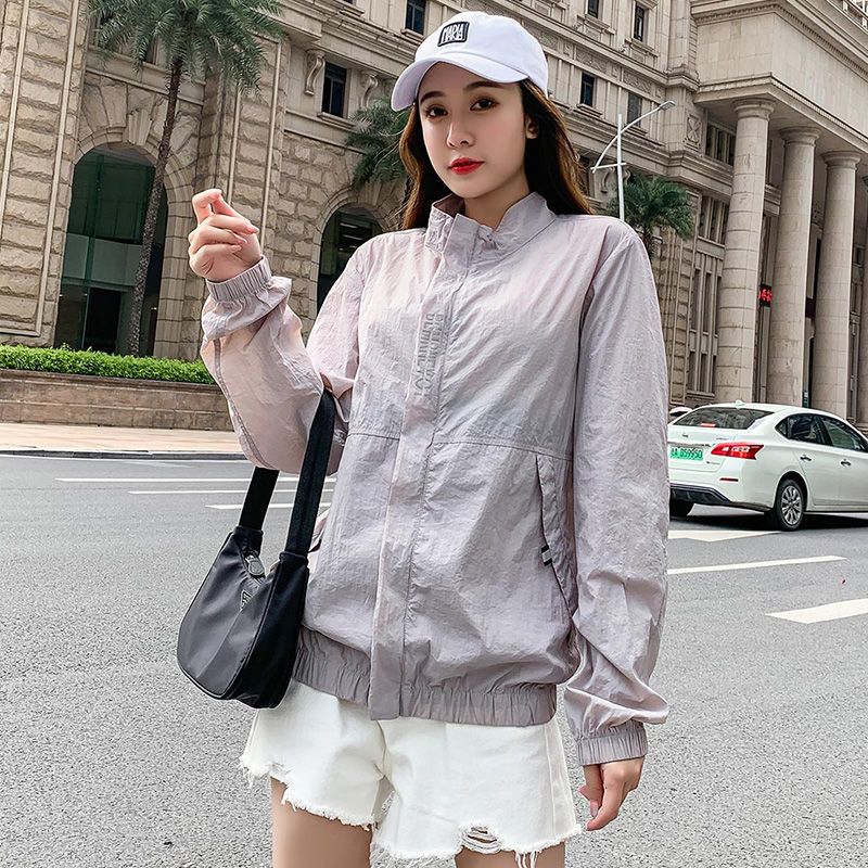 真维斯防晒衣女士夏季薄款外套时尚潮流夹克透气防紫外线防晒服