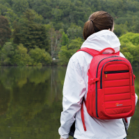 乐摄宝(Lowepro) LP36894-PWW Tahoe BP 150 太浩湖150双肩包(红色)双肩式单反相机包