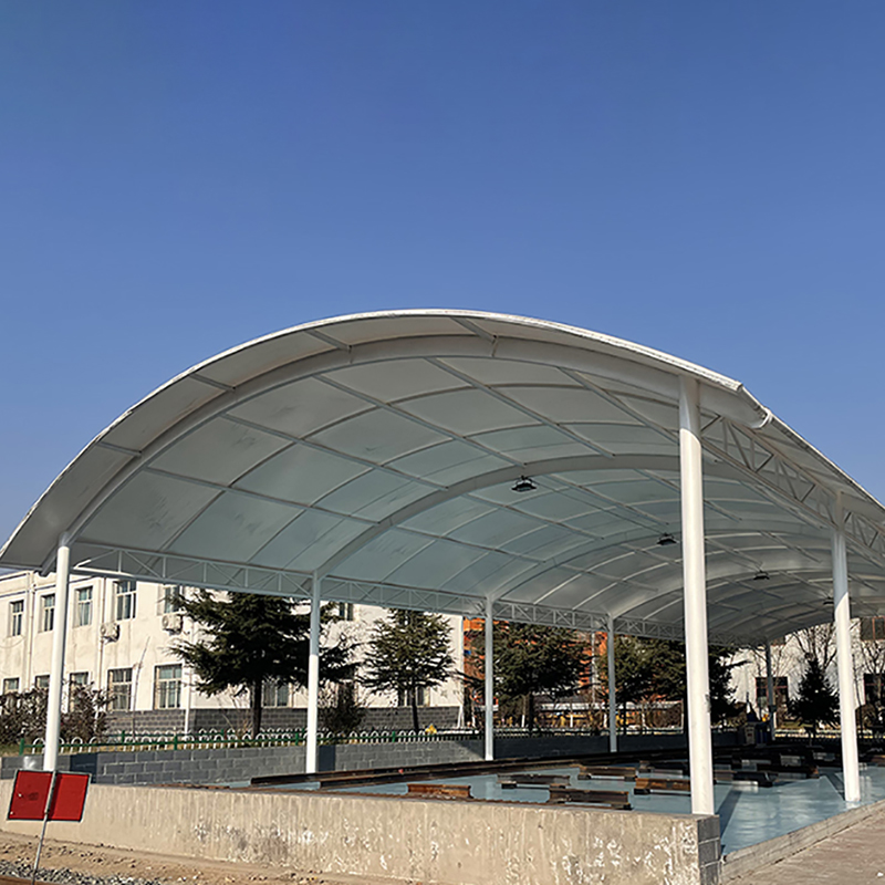 安虎 膜结构遮阳雨棚 M6 平方米高清大图