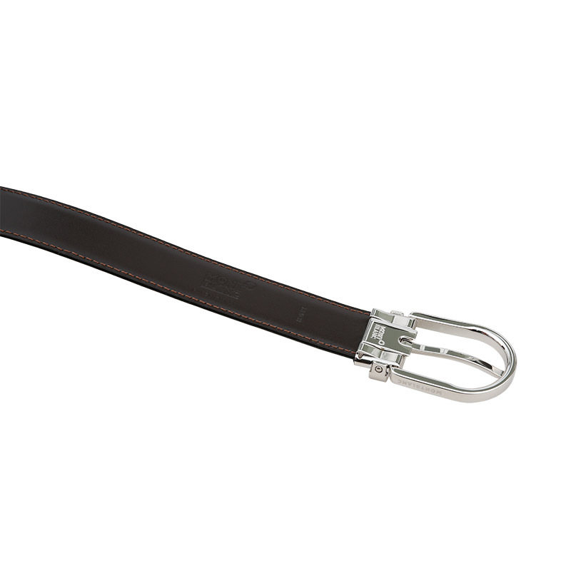 MONTBLANC 万宝龙皮带腰带男士商务休闲 经典款腰带112349/3cm
