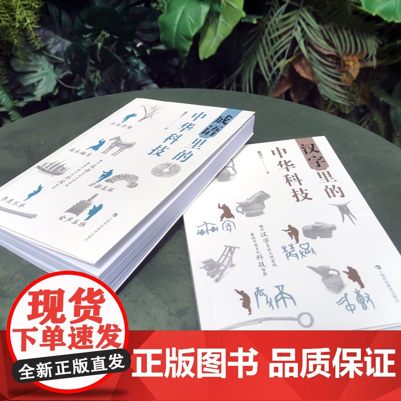 汉字里的中华科技/成语里的中华科技 戴吾三作品科普文化读物上海科技教育出版社展现中国古代科技智慧高清大图