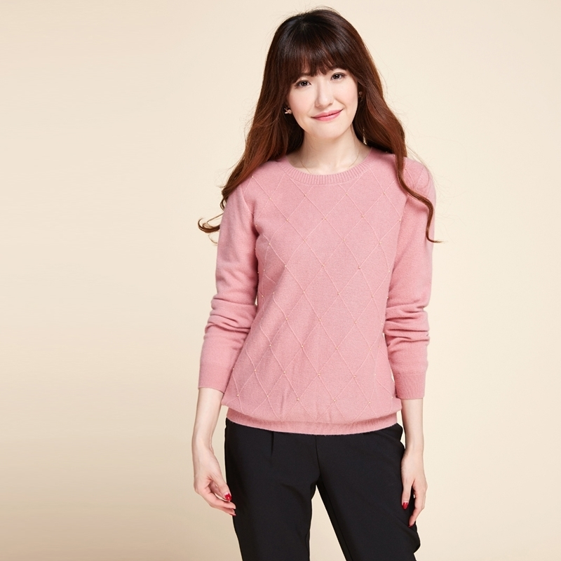 opzc女士针织毛衣