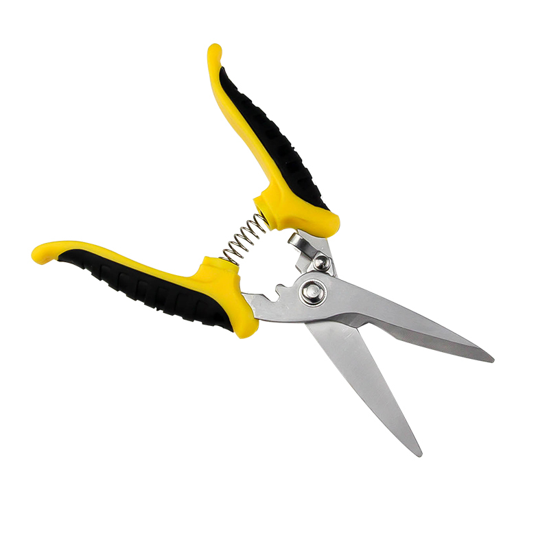 工业8寸电工剪pvc线剪多功能不锈钢电子剪强力电缆电线剪刀快剪