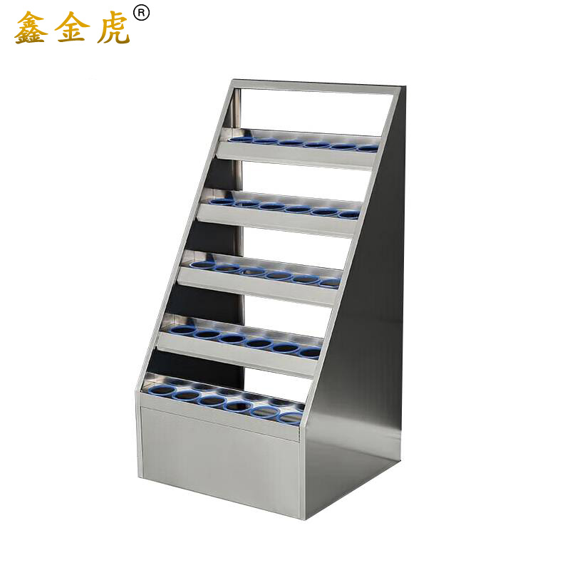 鑫金虎水杯柜30位不锈钢存放柜ZN4 650*590*1250mm高清大图