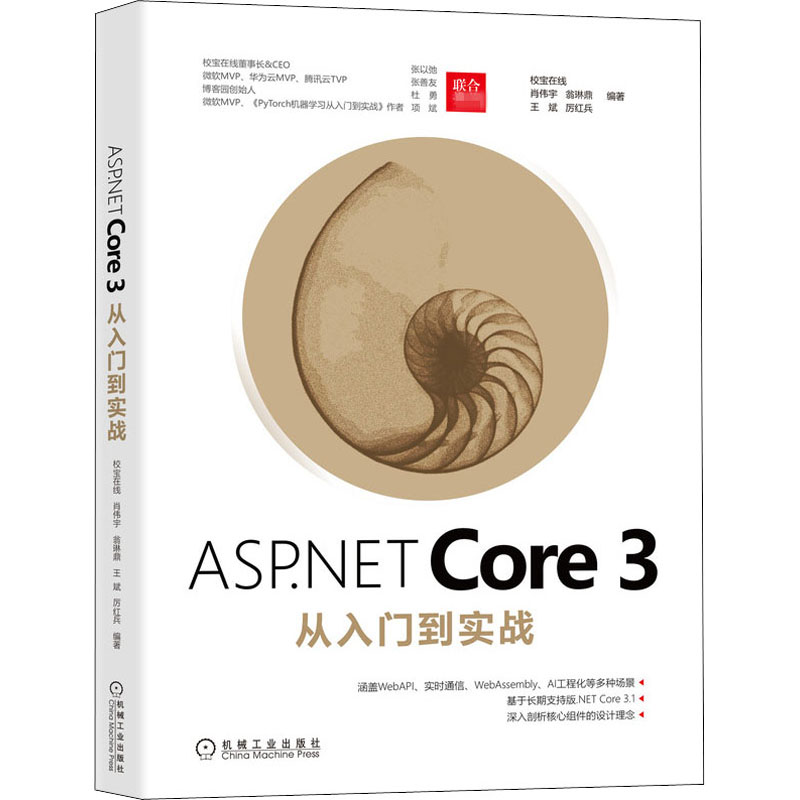 音像ASP.NET Core3从入门到实战校宝在线肖伟宇翁琳鼎王斌厉红兵