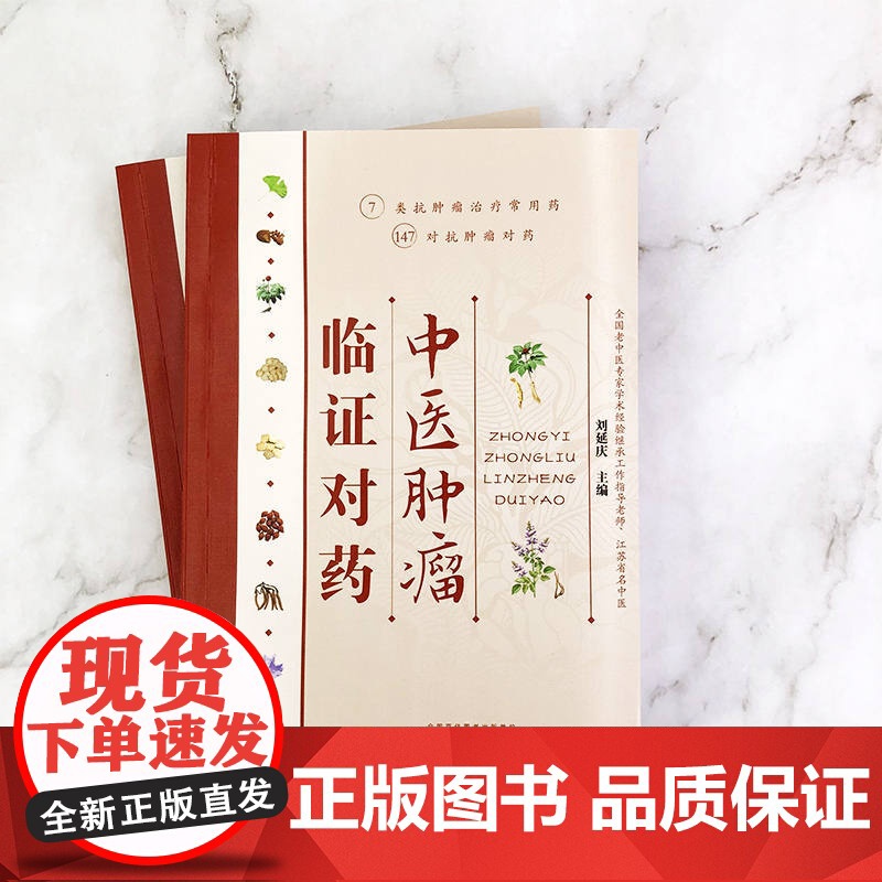 中医肿瘤临证对药 刘延庆 化学工业出版社 正版书籍高清大图