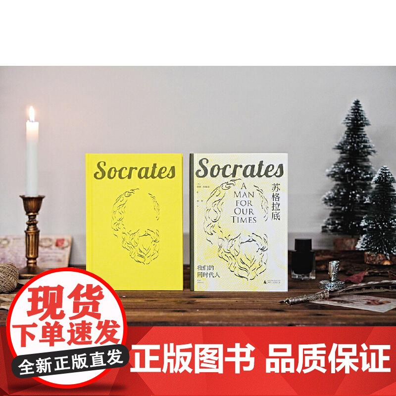 苏格拉底 我们的同时代人为大众读者而作的苏格拉底传记短小精悍,荡气回肠 广西师范大学出版社高清大图