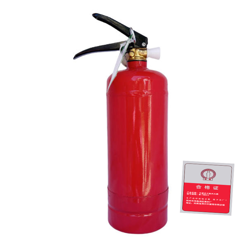 净瓶 手提式干粉灭火器 MF/ABCE3/具高清大图