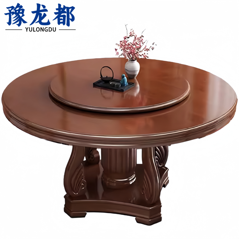 豫龙都餐桌1.6米张高清大图