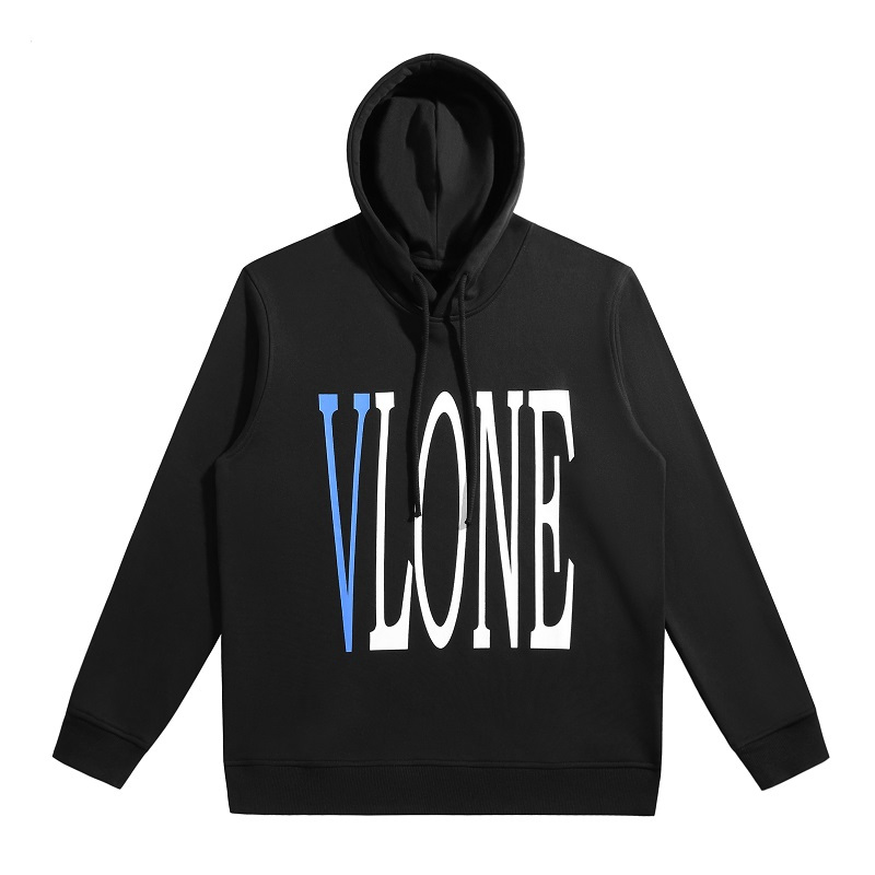 vlone连帽卫衣女款春秋款宽松潮流情侣装外套男卫衣