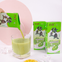 正麦绿豆爽绿豆沙谷物型饮料250ml*20盒