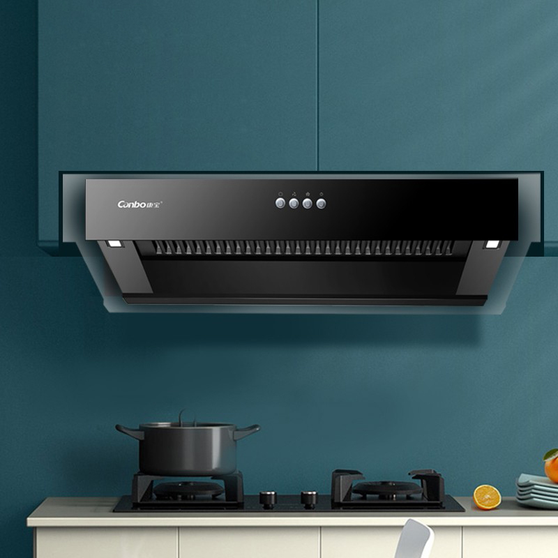 康宝(canbo)抽油烟机家用 吸油烟机侧吸式 厨房小型中式免拆洗单机 大